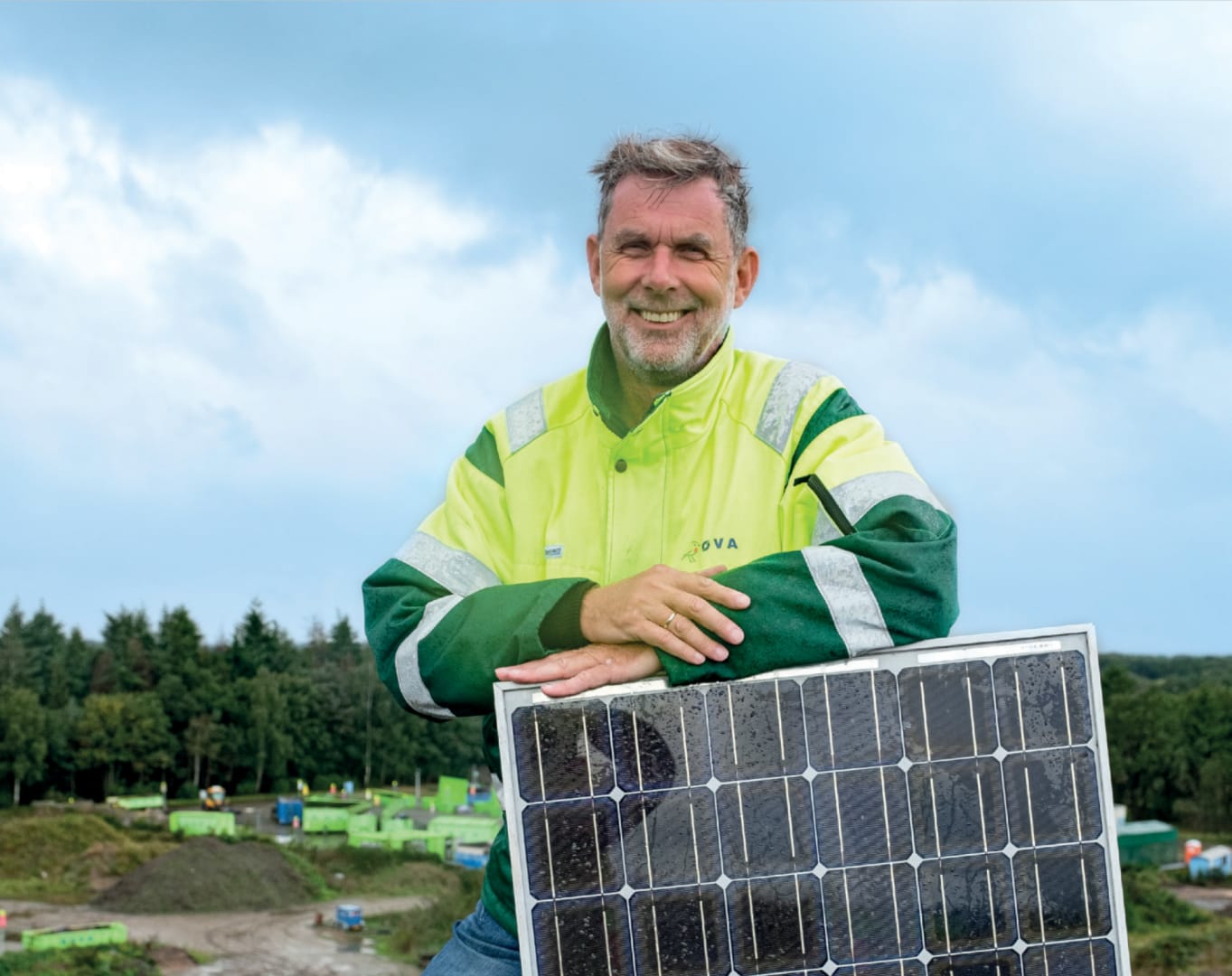 Van stortplaats naar zonnepark