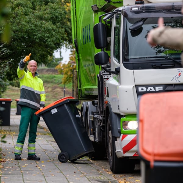 rova container schoonmaken