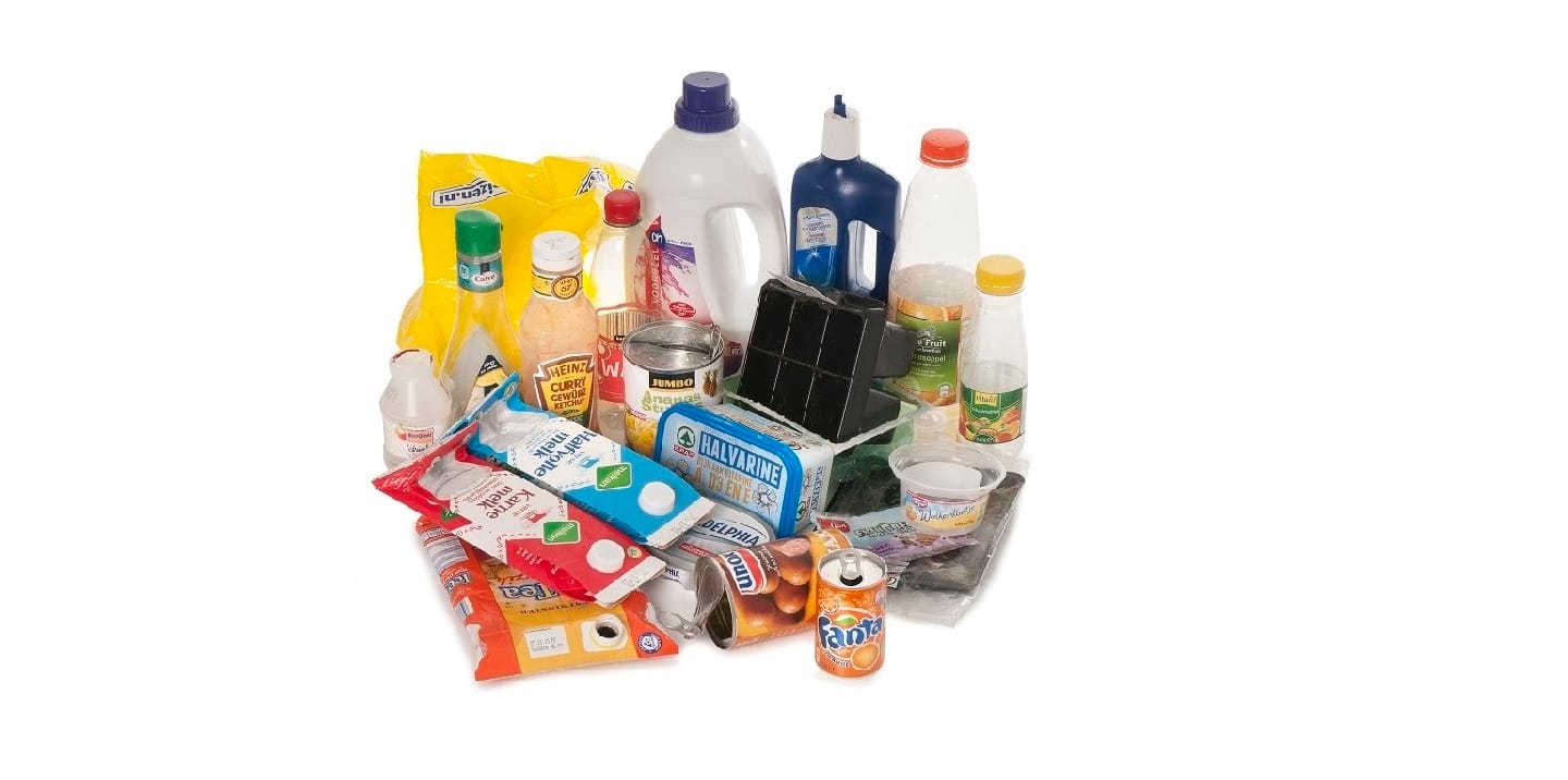Alles plastic verpakkingen, metalen verpakkingen en drankenkartons (pmd) -